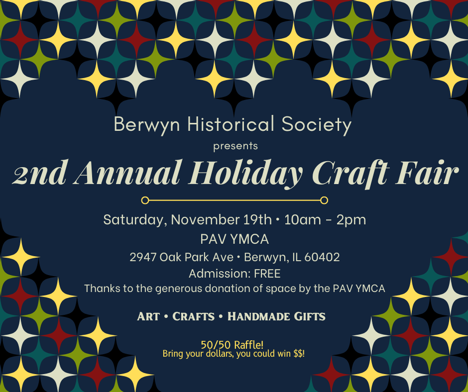 2nd Annual Holiday Craft Fair - Berwyn Historical Society